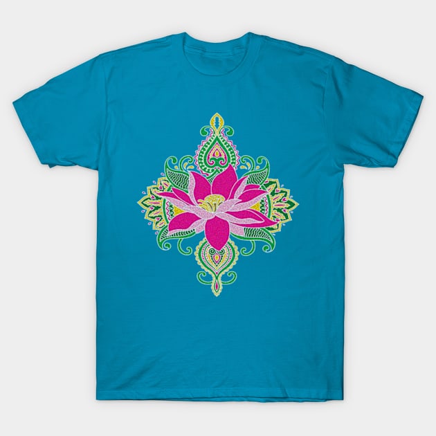 Lotus Mosaic T-Shirt by Izmet